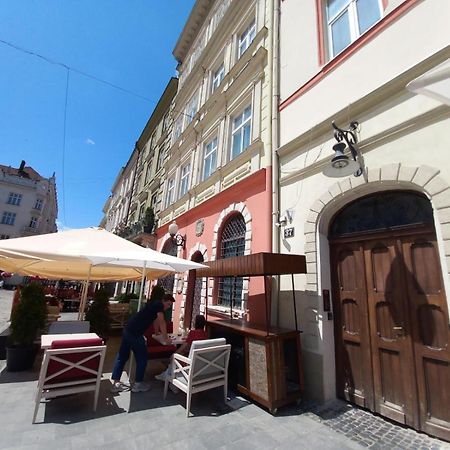 Peaceful Studio On Rynok Square Lviv Exteriör bild
